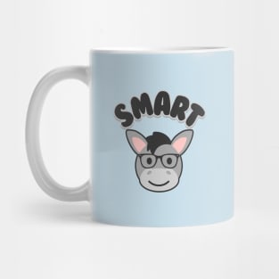 Smart Ass - Cute Kawaii Donkey Pun Mug